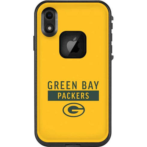 NFL Green Bay Packers Yellow Performance Series LifeProof Fre iPhone Skin