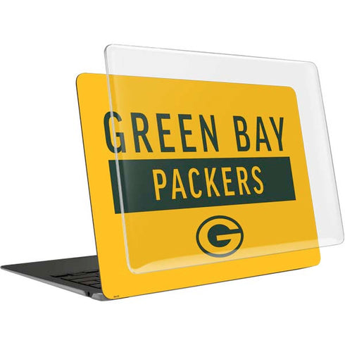 NFL Green Bay Packers Yellow Performance Series MacBook Air 13in (2020) Case plus Skin