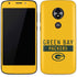 NFL Green Bay Packers Yellow Performance Series Moto E5 Play Skin