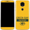NFL Green Bay Packers Yellow Performance Series Moto E5 Plus Skin
