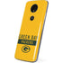 NFL Green Bay Packers Yellow Performance Series Moto E5 Plus Skin