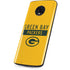 NFL Green Bay Packers Yellow Performance Series Moto G6 Skin