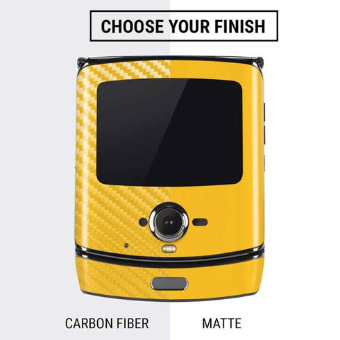NFL Green Bay Packers Yellow Performance Series Motorola RAZR Skin