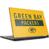 NFL Green Bay Packers Yellow Performance Series MSI GS65 Stealth Laptop Skin