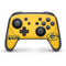NFL Green Bay Packers Yellow Performance Series Nintendo Switch Pro Controller Skin