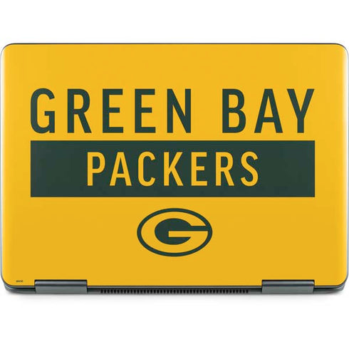 NFL Green Bay Packers Yellow Performance Series Notebook 9 Pro 13in (2017) Skin