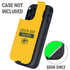 NFL Green Bay Packers Yellow Performance Series Otterbox Defender iPhone Skin