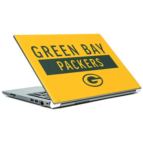 NFL Green Bay Packers Yellow Performance Series Portege Z30t/Z30t-A Skin