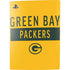 NFL Green Bay Packers Yellow Performance Series PS5 Bundle Skin
