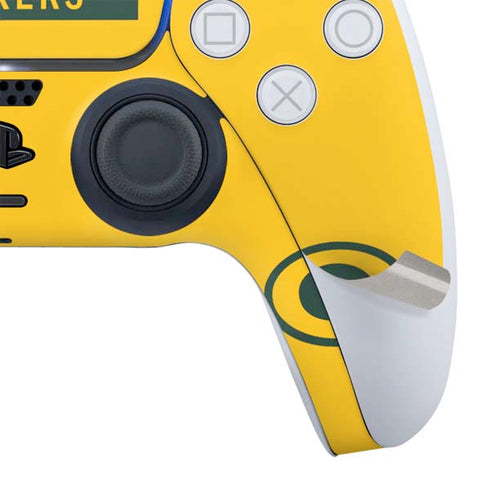 NFL Green Bay Packers Yellow Performance Series PS5 Slim Digital Edition Bundle Skin
