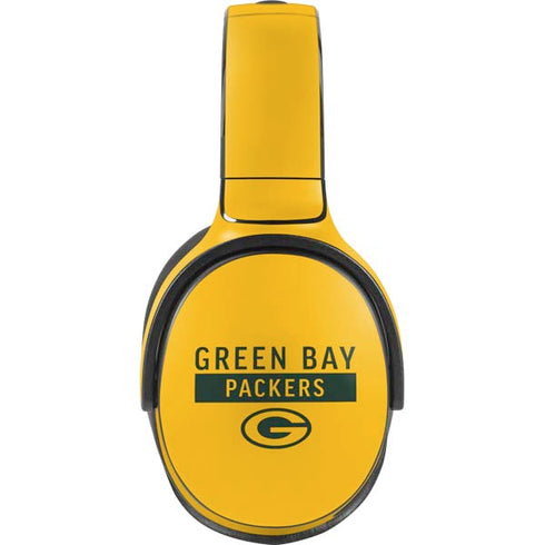 NFL Green Bay Packers Yellow Performance Series Skullcandy Venue Skin