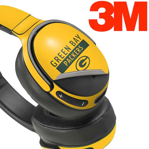 NFL Green Bay Packers Yellow Performance Series Skullcandy Venue Skin