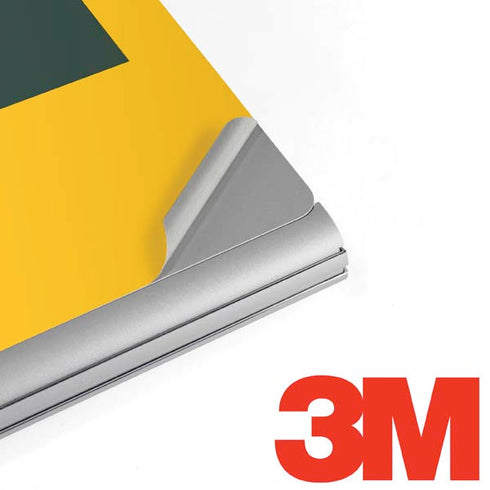 NFL Green Bay Packers Yellow Performance Series Surface Book 2 15in Skin