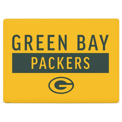NFL Green Bay Packers Yellow Performance Series Surface Laptop 2 Skin