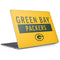 NFL Green Bay Packers Yellow Performance Series Surface Laptop 3 13.5in Skin