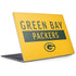 NFL Green Bay Packers Yellow Performance Series Surface Laptop 3 13.5in Skin
