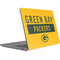 NFL Green Bay Packers Yellow Performance Series Surface Laptop Studio Skin