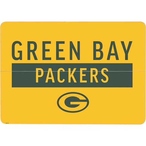 NFL Green Bay Packers Yellow Performance Series Surface Laptop Studio Skin