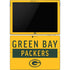 NFL Green Bay Packers Yellow Performance Series Surface Pro 6 Skin