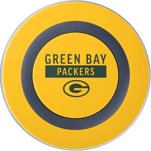 NFL Green Bay Packers Yellow Performance Series Wireless Charger Skin