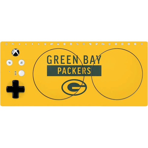 NFL Green Bay Packers Yellow Performance Series Xbox Adaptive Controller Skin