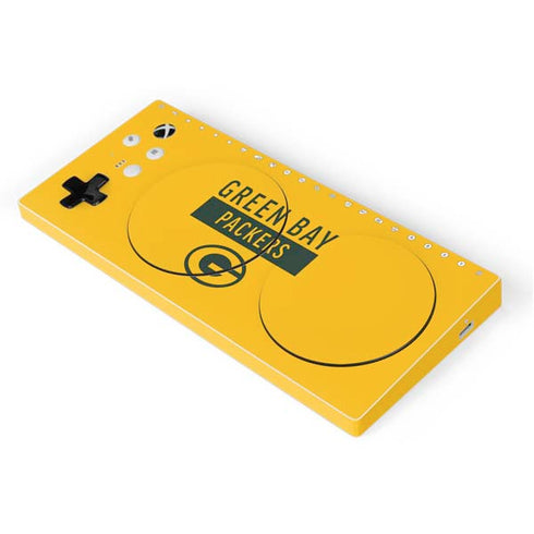 NFL Green Bay Packers Yellow Performance Series Xbox Adaptive Controller Skin