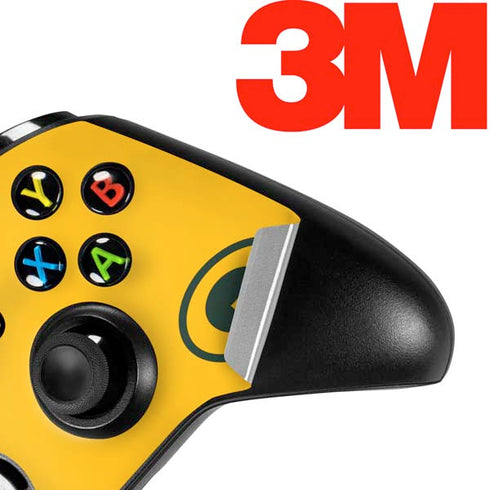 NFL Green Bay Packers Yellow Performance Series Xbox One S Controller Skin