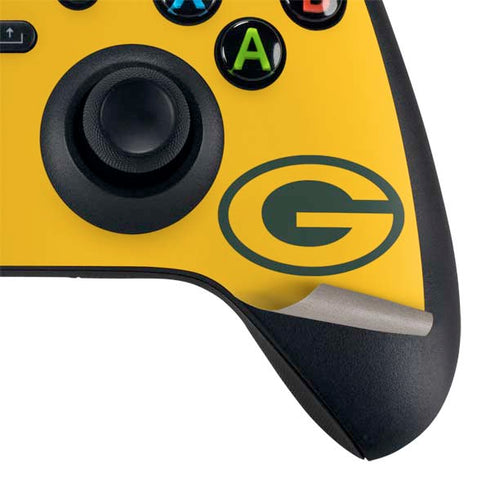 NFL Green Bay Packers Yellow Performance Series Xbox Series X Controller Skin