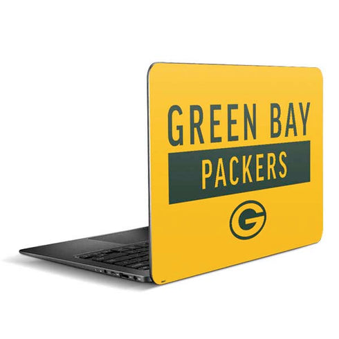 NFL Green Bay Packers Yellow Performance Series Zenbook UX305FA 13.3in Skin
