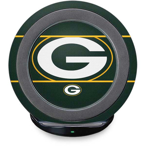 NFL Green Bay Packers Zone Block Fast Charge Wireless Charging Stand Skin