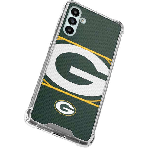 NFL Green Bay Packers Zone Block Galaxy A13 5G Clear Case