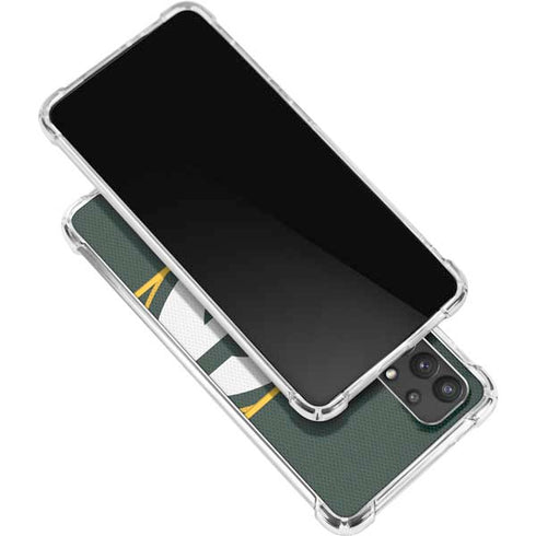 NFL Green Bay Packers Zone Block Galaxy A32 5G Clear Case