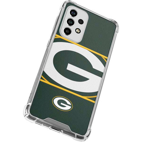 NFL Green Bay Packers Zone Block Galaxy A53 5G Clear Case
