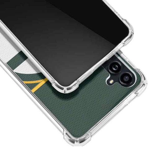 NFL Green Bay Packers Zone Block Galaxy A54 5G Clear Case