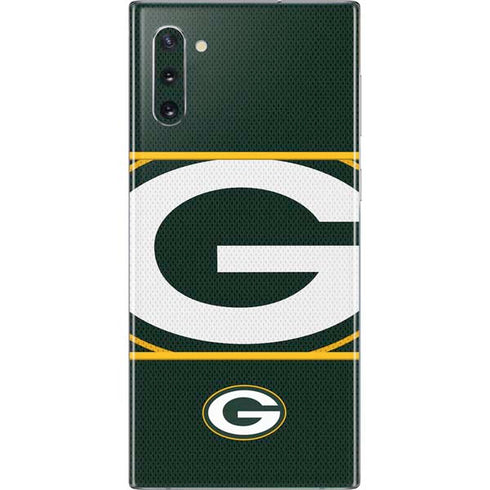 NFL Green Bay Packers Zone Block Galaxy Note 10 Skin