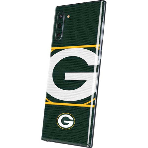NFL Green Bay Packers Zone Block Galaxy Note 10 Skin