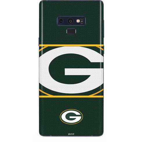 NFL Green Bay Packers Zone Block Galaxy Note 9 Skin