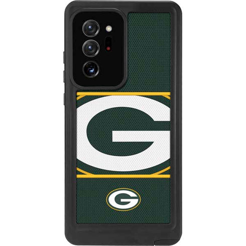 NFL Green Bay Packers Zone Block Galaxy Note20 Ultra 5G Waterproof Case