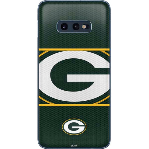 NFL Green Bay Packers Zone Block Galaxy S10e Skin