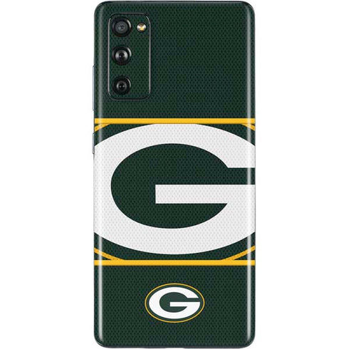 NFL Green Bay Packers Zone Block Galaxy S20 Fan Edition Skin