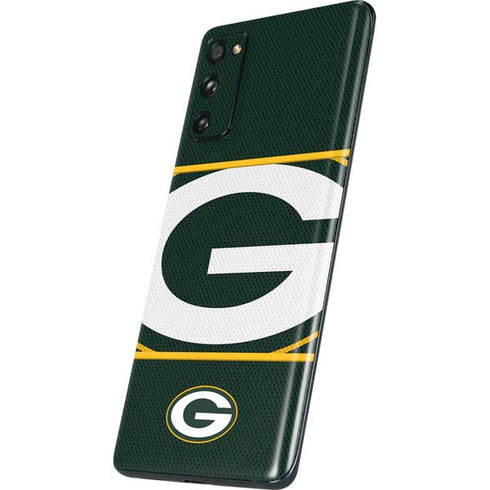 NFL Green Bay Packers Zone Block Galaxy S20 Fan Edition Skin