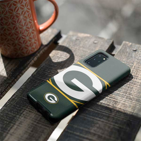 NFL Green Bay Packers Zone Block Galaxy S20 Plus Pro Case