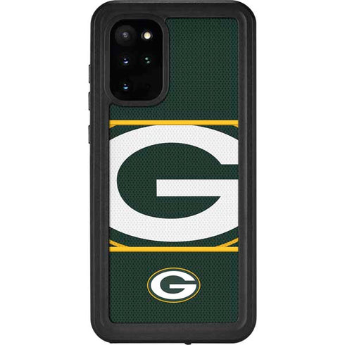 NFL Green Bay Packers Zone Block Galaxy S20 Plus Waterproof Case