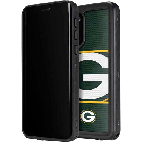 NFL Green Bay Packers Zone Block Galaxy S20 Plus Waterproof Case
