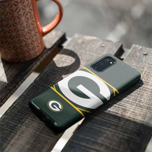 NFL Green Bay Packers Zone Block Galaxy S20 Pro Case