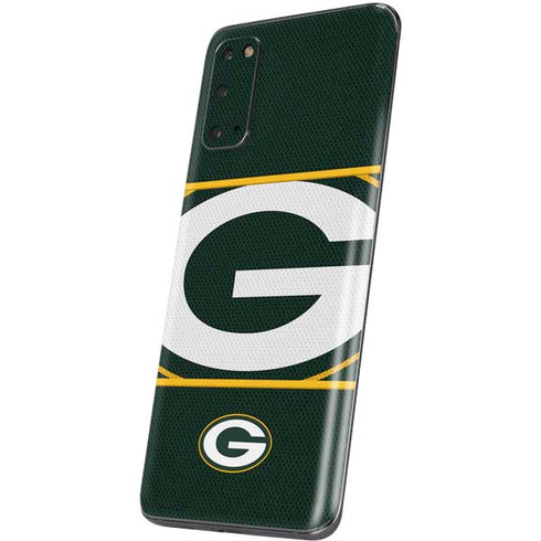 NFL Green Bay Packers Zone Block Galaxy S20 Skin