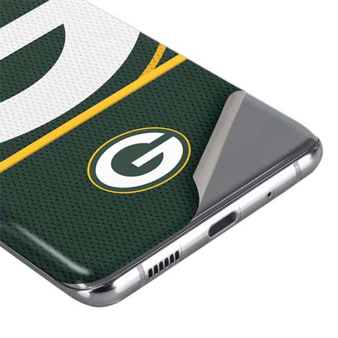 NFL Green Bay Packers Zone Block Galaxy S20 Skin