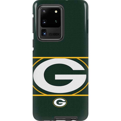 NFL Green Bay Packers Zone Block Galaxy S20 Ultra 5G Pro Case