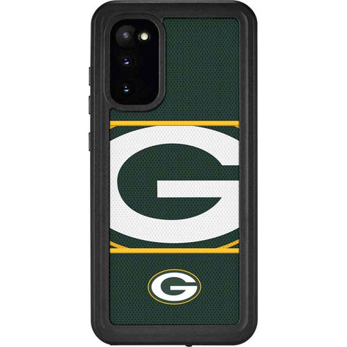NFL Green Bay Packers Zone Block Galaxy S20 Waterproof Case