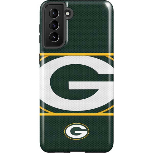 NFL Green Bay Packers Zone Block Galaxy S21 Plus 5G Pro Case